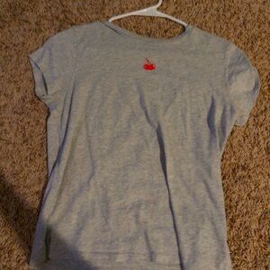 Aerie Light Gray Tee